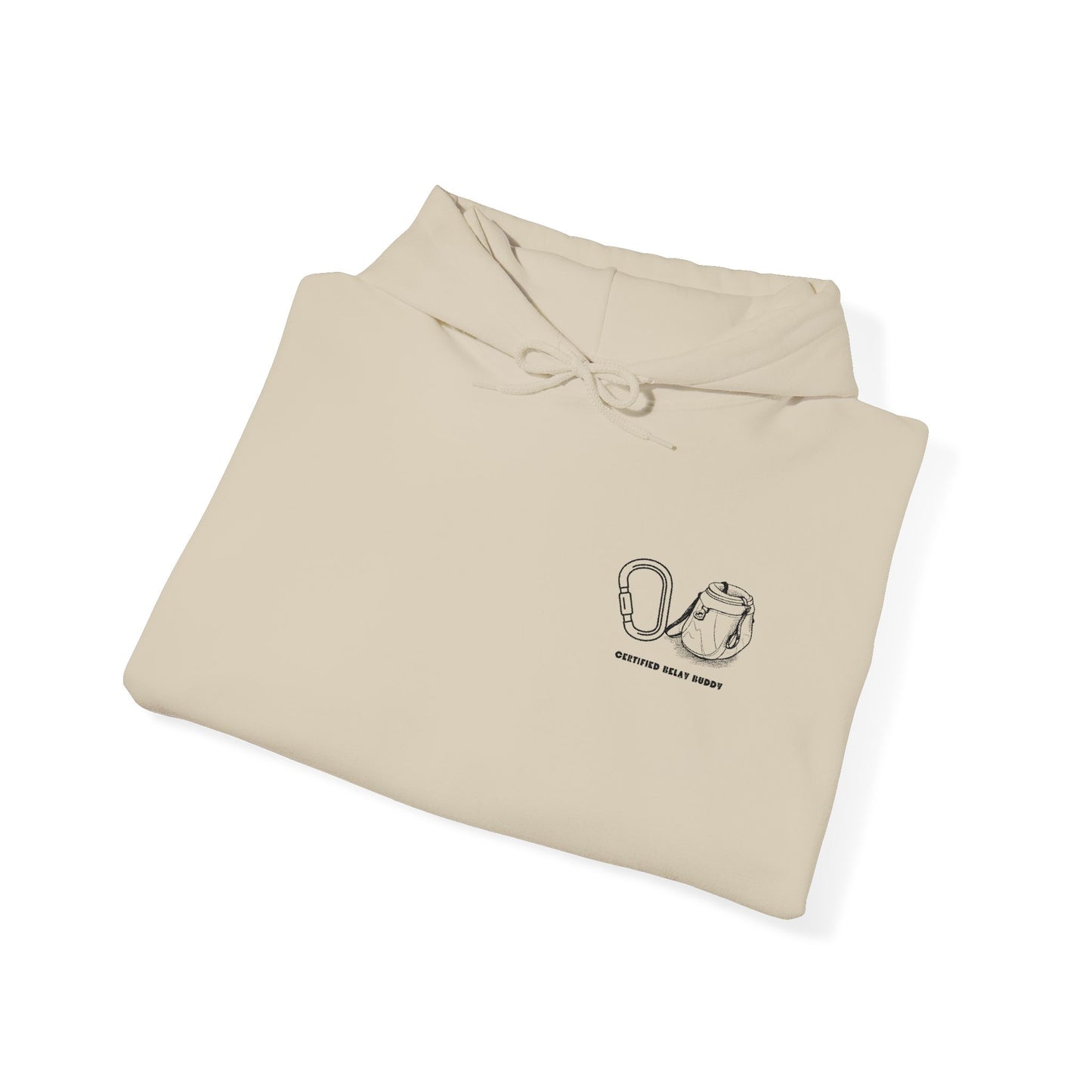 Unisex Heavy Blend™ Hooded Sweatshirt "Certified Belay Buddy"