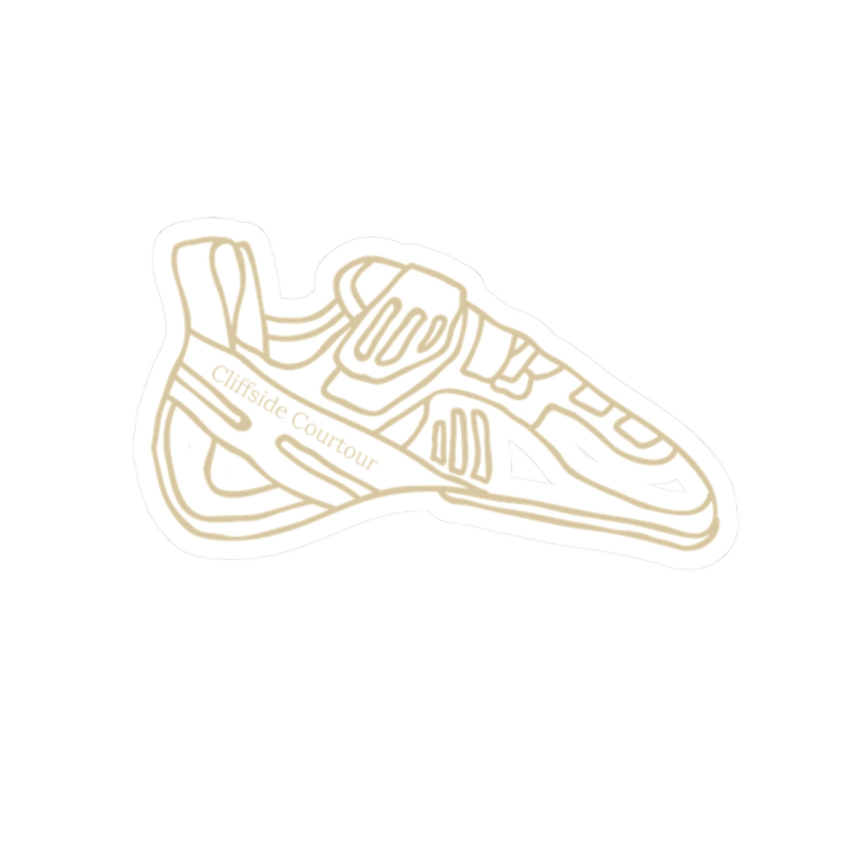 Kiss-Cut Stickers "Cliffside Coutour"