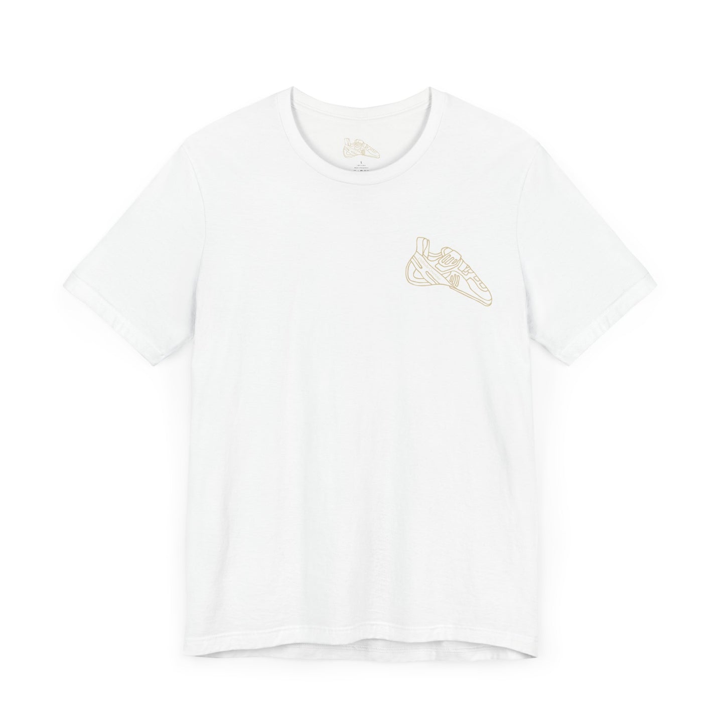 Unisex Jersey Short Sleeve Tee "Climb rocks pet dogs"